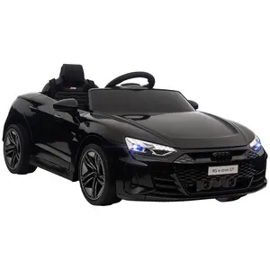 Buy HOMCOM Audi Licensed 12V Kids Electric Ride-On, with Remote Control, Suspension System, Lights, Music, Motor - Black