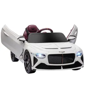 Buy Bentley Bacalar Licensed 12V Kids Electric Car, with Remote Control, White