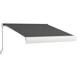 Buy 2.5 x 3m Electric Cassette Awning, with Remote - Grey