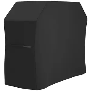 Buy 147 x 61cm Plastic Coated Protective Grill Cover - Black