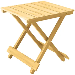 Buy Wooden Foldable Outdoor Coffee Table