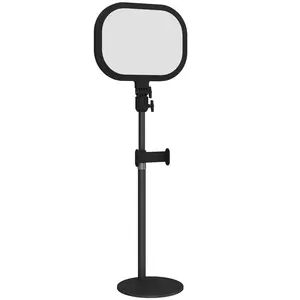 Buy Selfie Light for Video Conference Lighting, Dimmable Desk Lamp with Stand Phone Holder, 5 Colour Modes & 10 Brightness Levels, Memory Function for Home Office, Recording, Video Calls, Black