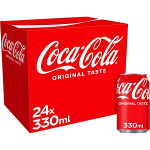 Buy Coca-Cola Original Taste Soft Drink Cans, 24 x 330 mL