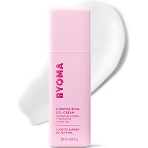 Buy BYOMA Moisturising Gel Cream, Lightweight Oil Free Daily Moisturiser (50ml) | Barrier Repair Formula with Tri-Ceramide and Niacinamide - Hydrates and Improves Skin Texture, for All Skin Types