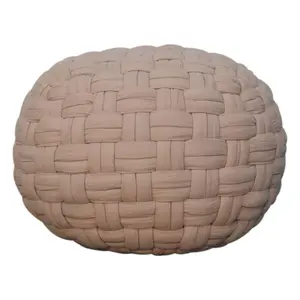 Buy Tube Pouffe Cream
