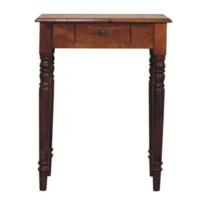 Buy Chestnut Turned Leg Writing Desk