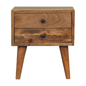 Buy Mini Oak-ish Modern Bedside
