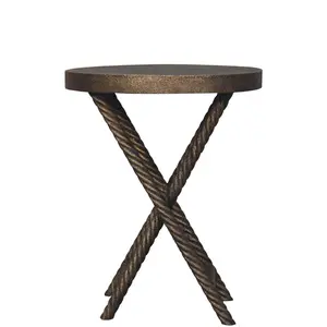 Buy Metallic Rope Side Table