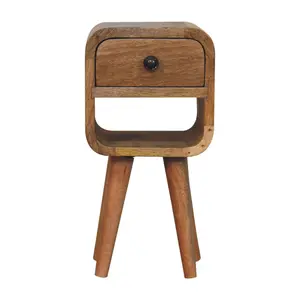 Buy Extra Mini Oak-ish Curve Lower Bedside