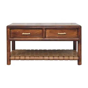 Buy Regency Woven Coffee Table with 4 drawers