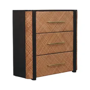 Buy Havana Weave 3 Drawer Chest