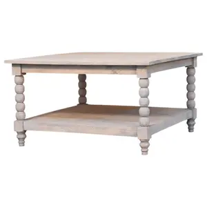 Buy Spindle Acid Wash Coffee Table