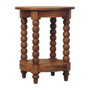 Buy Spindle Round Side Table