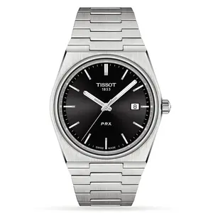 Buy Tissot PRX 40mm Black Dial Stainless Steel Watch T1374101105100