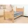 Buy Corona Bed Double High Footend, Colour: Pine, Mattresses: Without Mattresses, Size: Double