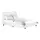 Buy Fusion PU King Size Bed White, Colour: White