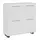 Buy Newline White High Gloss Sideboard Small 4 Doors, Colour: White
