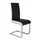 Buy Ryker PU Chairs Chrome & Black (4s), Colour: Black