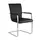 Buy Una PU Arm Chairs Chrome & Black (2s), Colour: Black