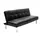 Buy Venus PVC Sofa Bed Black, Colour: Black