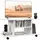 Buy Modern TV Cabinet Stand Storage Shelves Table Mobile Bedroom Furniture Bookshelf Bookcase White