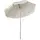 Buy 2.2m Beach Umbrella, Portable Parasol with Tilting Function, Outdoor Sunshade Shelter with 8 Ribs for Garden, Pool and Patio, Cream White