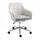 Buy Home Office Chair Comfortable Computer Desk Chair Swivel Task Chair with Golden Base, Vanity Chair for Teens Adults Bedroom, Beige