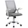 Buy Office Chair, Ergonomic Desk Chair, Executive Computer Chair with 90° Flip-up Armrest and Lumbar Support, Adjustable Height for Home/Office, Grey