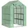 Buy Walk in Greenhouse with Shelves Steeple Green House for Garden Grow House Removable Cover 143x138x190cm, Green
