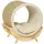 Buy Raised Cat House, with Scratcher - Beige