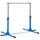 Buy Height Adjustable Gymnastics Horizontal Bar for Kids, Children Junior Kip High Bar Fitness, Blue