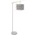 Buy Metal Frame Floor Lamp with 350° Rotating Lampshade, for Living Room and Bedroom, LED Bulb Included, Grey