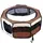 Buy Portable Cat Dog Playpen Pet Puppy Rabbit Guinea Pig Pen Run Dia 90 x 41H cm Indoor & Outdoor Brown