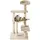 Buy 100 cm Cat Tree for Indoor Cats Kitten Scratch Scratching Post Climbing Tower Activity Centre Beige