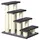 Buy Dog Steps for Bed 4 Step Pet Stairs for Dog Cat ladder Scratch Post Grey