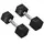 Buy 2x4kg Rubber Dumbbell Sports Hex Weights Sets Home Gym Fitness Hexagonal Dumbbells Kit Weight Lifting Exercise