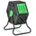 Buy 65L Garden Compost Bin, Single Chamber Rotating Composter, Compost Maker with 24 Ventilation Openings and Steel Legs
