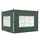 Buy Gazebo Side Panels, Sides Replacement with Window for 3x3(m) or 3x4m Pop Up Gazebo, 2 Pack, Green