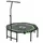 Buy 48" Octagonal Mini Fitness Rebounder Trampoline Indoor Outdoor Foldable Mini Jumper with Adjustable Handle, Green