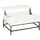 Buy Modern Lifting Coffee Table with Hidden Compartment, Storage Coffee Table for Living Room, Faux Marble White
