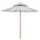 Buy 2.7m Elegant Wooden Frame Parasol Umbrella - Cream White