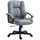 Buy Office Chair, Computer Desk Chair, Mid Back Executive Chair with Adjustable Height and Swivel Rolling Wheels for Home Study, Light Grey