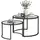 Buy Two-Piece Nest of Glass-Top Coffee Tables