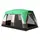 Buy Six-Man Camping Tent, with Small Rainfly and Accessories - Green