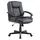 Buy Office Chair, Computer Desk Chair, Mid Back Executive Chair with Adjustable Height and Swivel Rolling Wheels for Home Study, Black