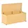 Buy 113L Storage Chest, Storage Box with Flip-Top Lid and 2 Safety Hinges, Storage Trunk for Living Room, Entryway, 100 x 40 x 40 cm, Burlywood