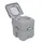 Buy 20L Portable Travel Mobile Toilet Outdoor Camping Handle WC with 2 Detachable Tanks & Push-button Operation, Grey