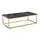 Buy Camelot Marble Effect Coffee Table with Golden Chrome Base