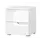 Buy Santino White Gloss 2 Drawer Bedside Table S32