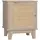 Buy Bedside Table, Bedside Cabinet with Storage Cupboard, Side End Table with Rattan Element for Living Room, Bedroom, Natural